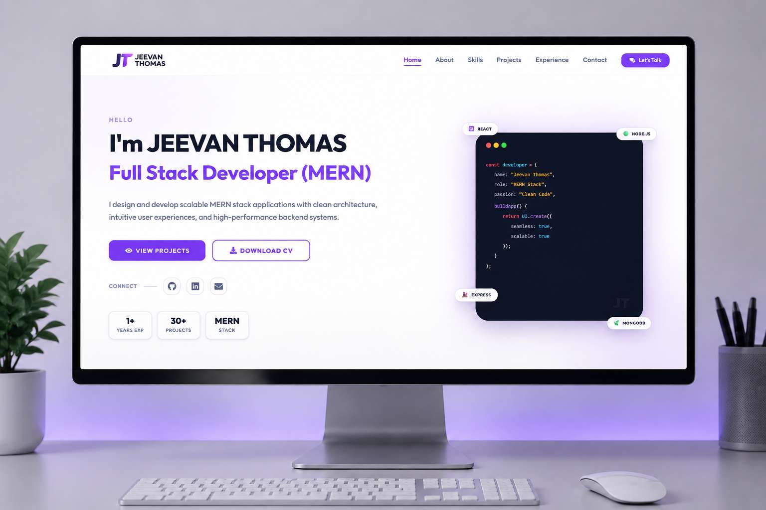 FullStack Developer Portfolio